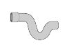 Durite de radiateur Radiator Hose:13 36 485