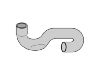 Патрубок системы охлаждения Radiator Hose:13 37 191