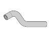 Manguera de radiador Radiator Hose:13 37 381