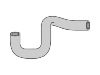 Manguera de radiador Radiator Hose:13 37 465