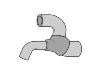 Radiator Hose:13 37 521