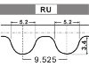 Steuerriemen Timing Belt:4621844