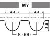 Timing Belt:B63012205A